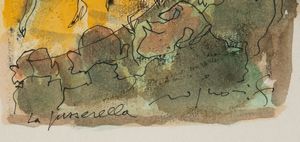 Franco Rognoni : La passerella  - Asta Prints and Multiples - Associazione Nazionale - Case d'Asta italiane