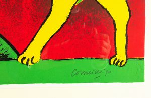 Guillaume Corneille : Dopo l�unicorno  - Asta Prints and Multiples - Associazione Nazionale - Case d'Asta italiane