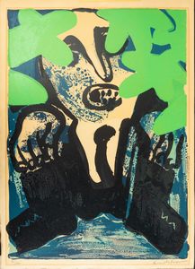 BENGT LINDSTROM : Senza titolo  - Asta Prints and Multiples - Associazione Nazionale - Case d'Asta italiane