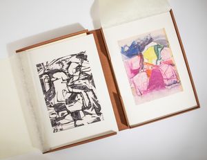 Willem De Kooning : Senza titolo  - Asta Prints and Multiples - Associazione Nazionale - Case d'Asta italiane