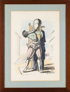 Giorgio de Chirico : Manichino  - Asta Prints and Multiples - Associazione Nazionale - Case d'Asta italiane