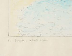 Giorgio de Chirico : La pioggia nel deserto  - Asta Prints and Multiples - Associazione Nazionale - Case d'Asta italiane