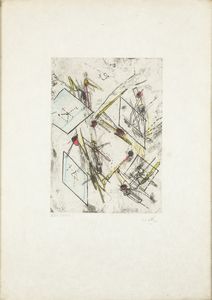 Roberto Sebastian Antonio Matta : Senza titolo  - Asta Prints and Multiples - Associazione Nazionale - Case d'Asta italiane