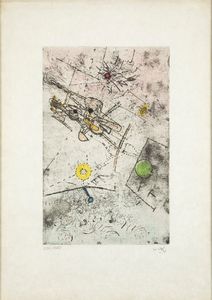 Roberto Sebastian Antonio Matta : Senza titolo  - Asta Prints and Multiples - Associazione Nazionale - Case d'Asta italiane