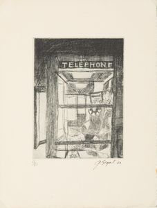 George Segal : Telephone  - Asta Prints and Multiples - Associazione Nazionale - Case d'Asta italiane