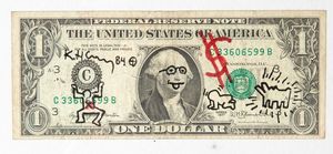 Keith Haring - Dollar