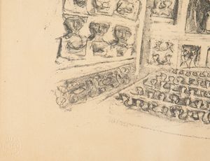 Massimo Campigli : Teatro I  - Asta Prints and Multiples - Associazione Nazionale - Case d'Asta italiane