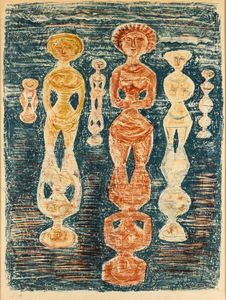 Massimo Campigli - Nelle risaie