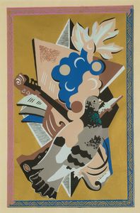 Gino Severini - Natura morta con piccione