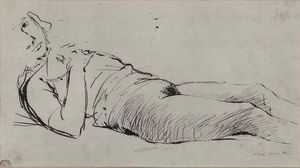 Giacomo Manzù - Nudo