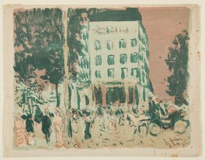 Pierre Bonnard - Les boulevards