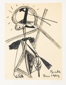 Renato Birolli - Composizione per Le sinopie