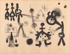 Joan Mirò - Senza titolo