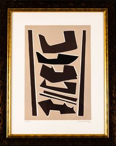 Alberto Magnelli : La magnanerie de la ferrage  - Asta Prints and Multiples - Associazione Nazionale - Case d'Asta italiane