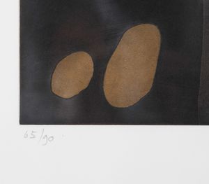 AFRO BASALDELLA : Vulcani  - Asta Prints and Multiples - Associazione Nazionale - Case d'Asta italiane