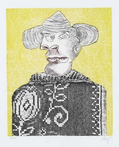 ENRICO BAJ - Omaggio a Picasso