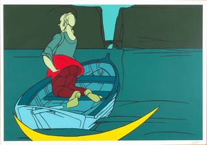 Valerio Adami - Senza titolo