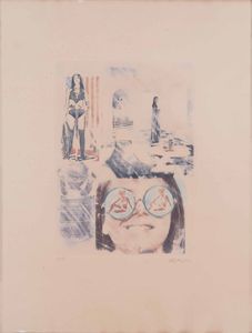 MIMMO ROTELLA - Senza titolo