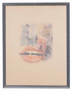 MIMMO ROTELLA : Senza titolo  - Asta Prints and Multiples - Associazione Nazionale - Case d'Asta italiane