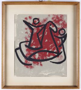 Marino Marini : Il cavaliere  - Asta Prints and Multiples - Associazione Nazionale - Case d'Asta italiane