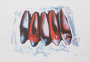 MARIO SCHIFANO : Senza titolo  - Asta Prints and Multiples - Associazione Nazionale - Case d'Asta italiane