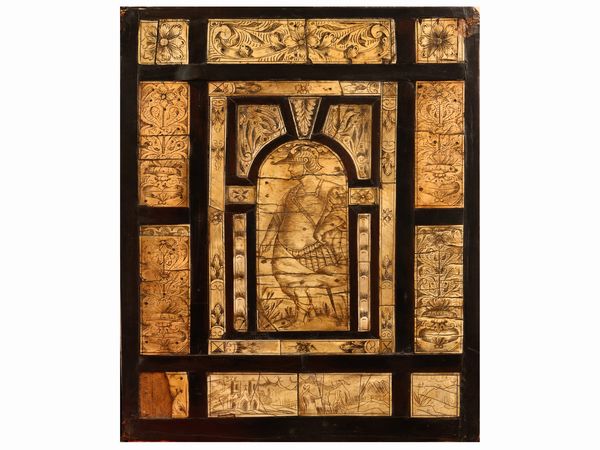 Importante monetiere listrato in legno ebanizzato  - Asta L'Arte di Arredare - Associazione Nazionale - Case d'Asta italiane