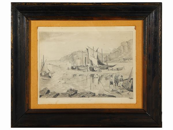 Lotto di disegni e dipinti  - Asta L'Arte di Arredare - Associazione Nazionale - Case d'Asta italiane