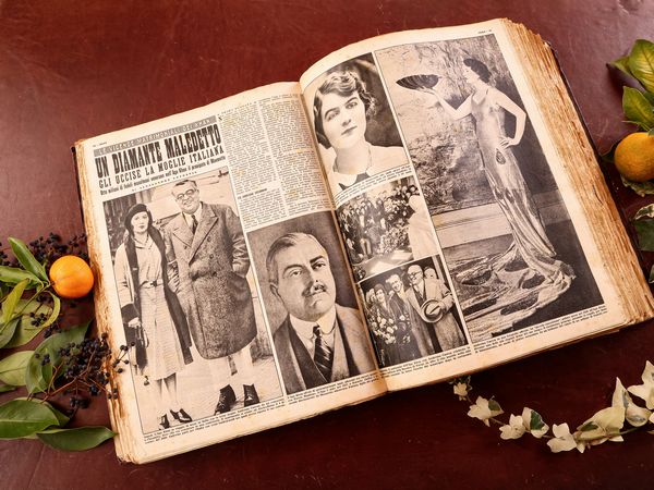 Grande raccolta del settimanale Oggi dell'anno 1950  - Asta L'Arte di Arredare - Associazione Nazionale - Case d'Asta italiane