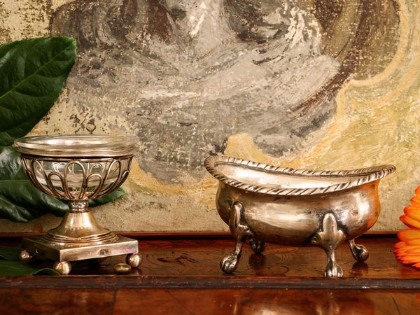 Due argenti da collezione, Veneto XVIII secolo e Francia XIX secolo  - Asta L'Arte di Arredare - Associazione Nazionale - Case d'Asta italiane