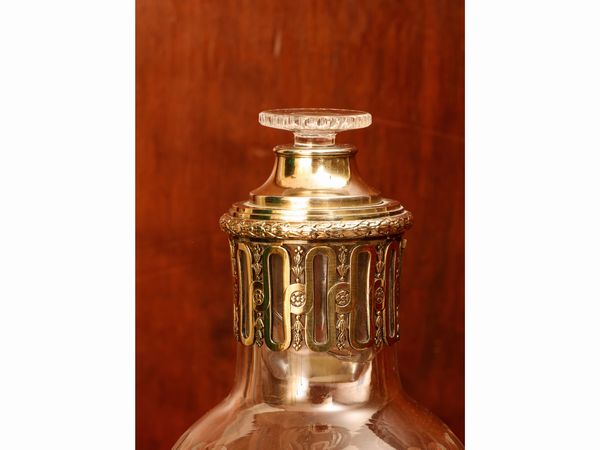 Set da toilette in cristallo e argento vermeil, Bointaburtet a Paris  - Asta L'Arte di Arredare - Associazione Nazionale - Case d'Asta italiane