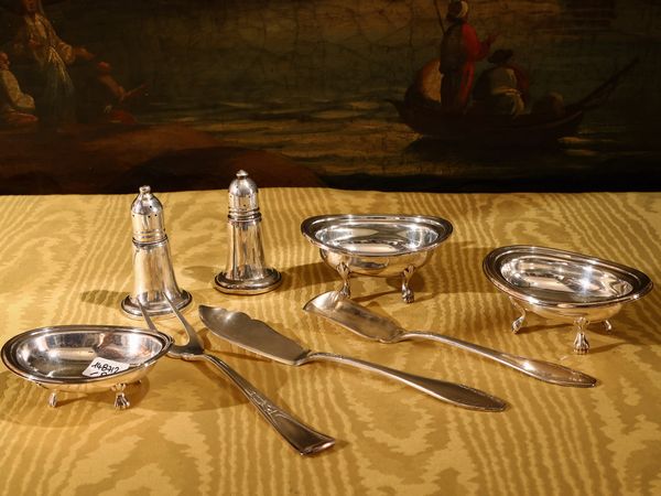 Assortimento di argenteria per la tavola  - Asta L'Arte di Arredare - Associazione Nazionale - Case d'Asta italiane