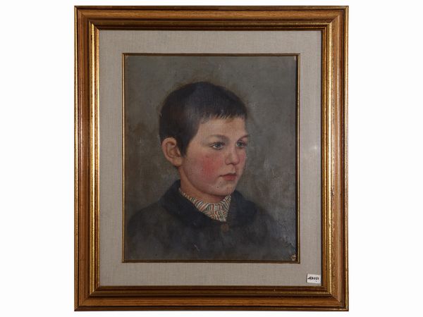 Ritratto di fanciullo  - Asta L'Arte di Arredare - Associazione Nazionale - Case d'Asta italiane