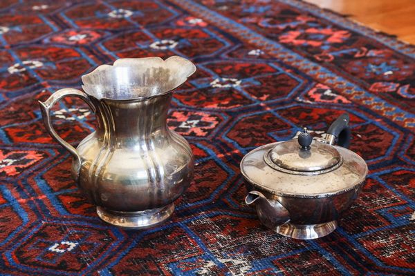 Due accessori per la tavola in metallo argentato  - Asta L'Arte di Arredare - Associazione Nazionale - Case d'Asta italiane