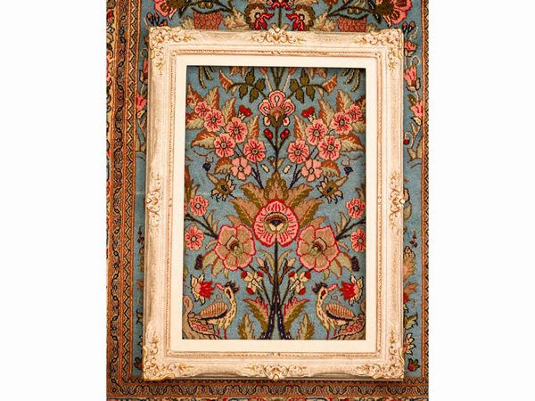 Cornice in legno laccato bianco e lumeggiato in oro  - Asta L'Arte di Arredare - Associazione Nazionale - Case d'Asta italiane