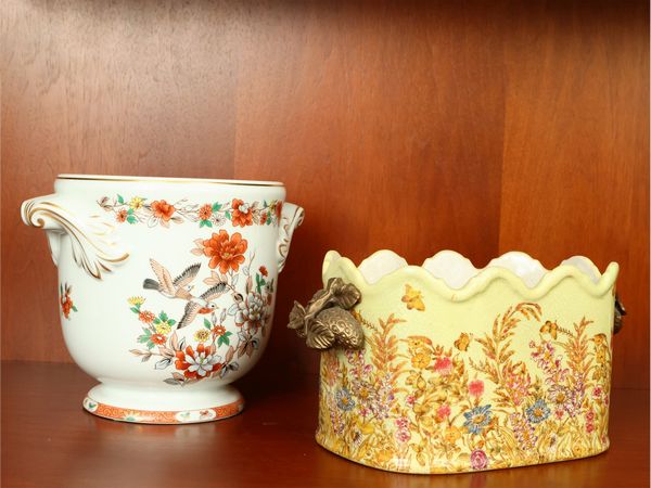 Tre portavasi  - Asta L'Arte di Arredare - Associazione Nazionale - Case d'Asta italiane