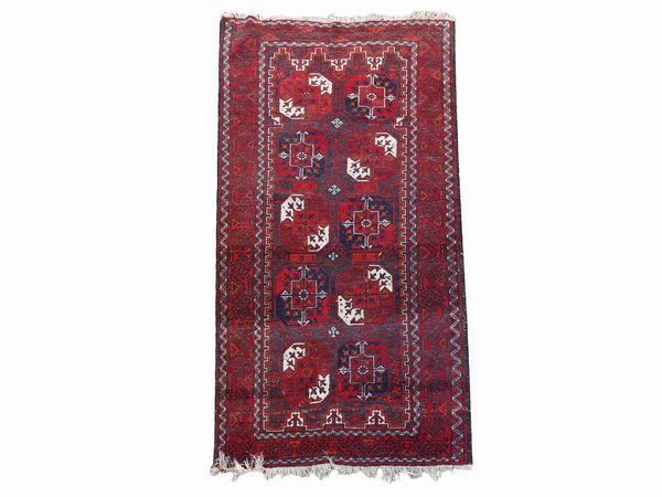 Tappeto Bukara di vecchia manifattura  - Asta L'Arte di Arredare - Associazione Nazionale - Case d'Asta italiane