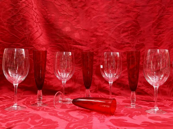 Assortimento di bicchieri  - Asta L'Arte di Arredare - Associazione Nazionale - Case d'Asta italiane