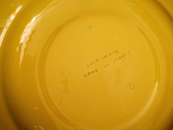 Servizio di piatti in ceramica, Cooperativa Ceramica dImola  - Asta L'Arte di Arredare - Associazione Nazionale - Case d'Asta italiane