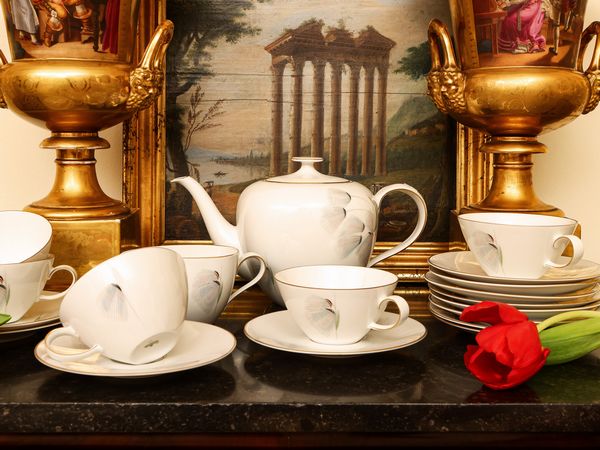 Set da merenda  - Asta L'Arte di Arredare - Associazione Nazionale - Case d'Asta italiane