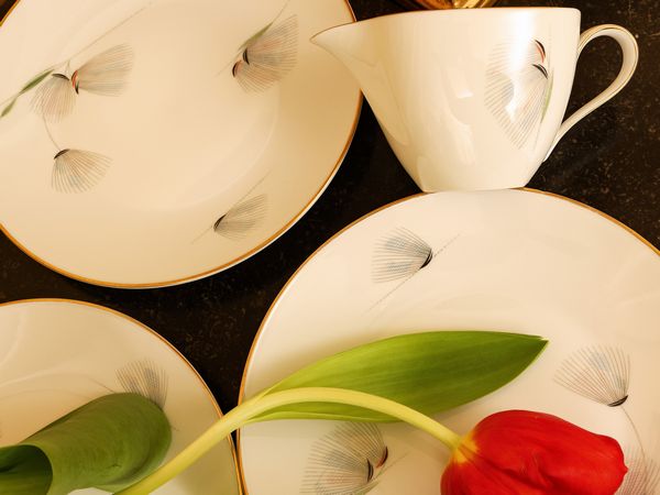 Set da merenda  - Asta L'Arte di Arredare - Associazione Nazionale - Case d'Asta italiane