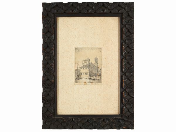 Lotto di tre incisioni, Anni Quaranta  - Asta L'Arte di Arredare - Associazione Nazionale - Case d'Asta italiane