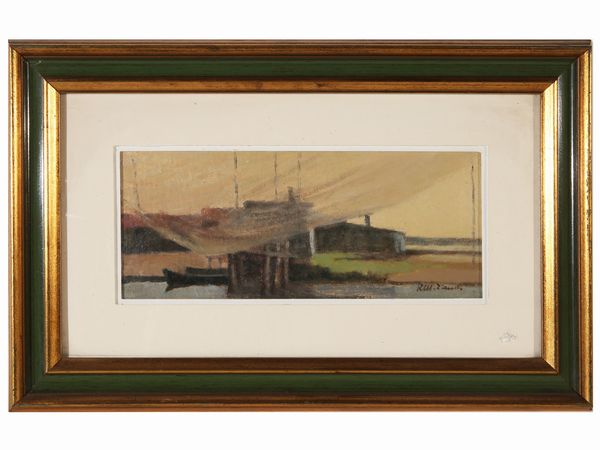 Renzo Morandi : Paesaggi  - Asta L'Arte di Arredare - Associazione Nazionale - Case d'Asta italiane