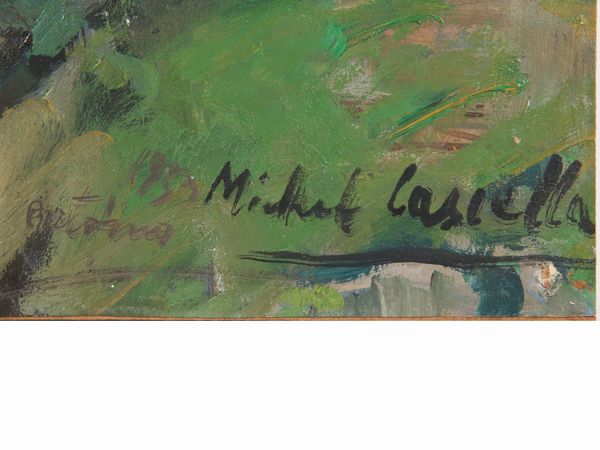 MICHELE CASCELLA : Ritratto di pescatore  - Asta L'Arte di Arredare - Associazione Nazionale - Case d'Asta italiane