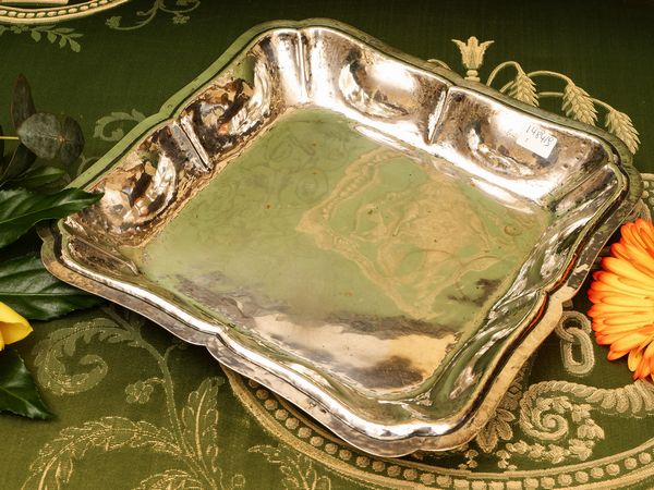 Cestino porta bon bon in argento  - Asta L'Arte di Arredare - Associazione Nazionale - Case d'Asta italiane
