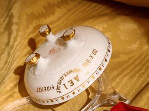 Coppa commemorativa XX Riunione Annuale AEI, Firenze 1916, Richard Ginori  - Asta L'Arte di Arredare - Associazione Nazionale - Case d'Asta italiane