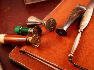 Lotto di accessori da scrivania d'epoca  - Asta L'Arte di Arredare - Associazione Nazionale - Case d'Asta italiane