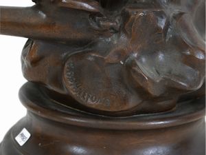 Claude Bonnefond : Allegoria della Patria  - Asta L'Arte di Arredare - Associazione Nazionale - Case d'Asta italiane