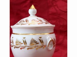 Servizio da caffe in porcellana  - Asta L'Arte di Arredare - Associazione Nazionale - Case d'Asta italiane