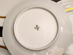 Servizio di piatti in porcellana tedesca  - Asta L'Arte di Arredare - Associazione Nazionale - Case d'Asta italiane