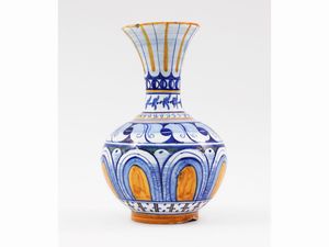 Piccolo vaso in terracotta smaltata, Cantagalli  - Asta L'Arte di Arredare - Associazione Nazionale - Case d'Asta italiane